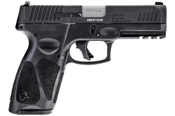 TAURUS G3 TENIFER MATTER BLACK 17 ROUND MAGAZINE LEFT SIDE VIEW