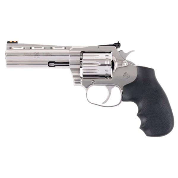 COLT KING COBRA STAINLESS 4.25" 22LR 10 ROUND CYLINDER LEFT SIDE VIEW