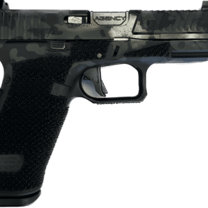 AGENCY ARMS GLOCK 45 SAGE DYNAMICS IOS V2 BLACK MULTICAM 9MM RIGHT SIDE VIEW
