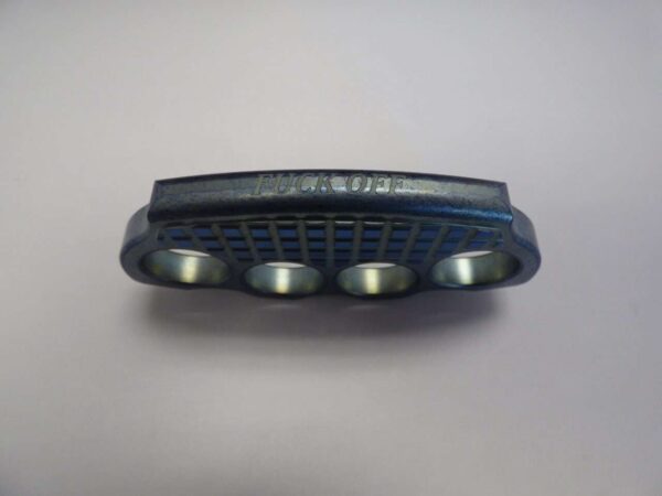 MICROTECH MARFIONE CUSTOM TITANIUM FOUR HAND TANK ICE BLUE BACK
