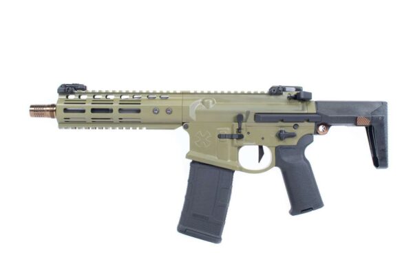 noveske n4-pdw short barrel rifle bazooka green finish left side view