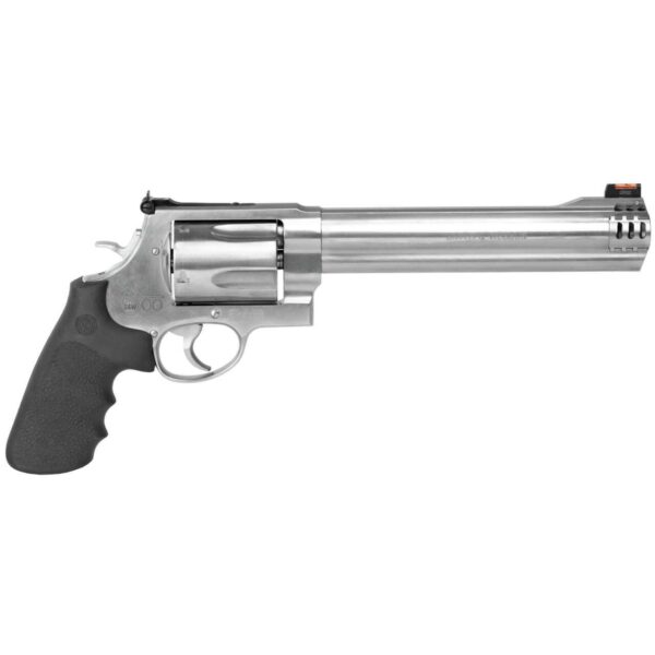 SMITH & WESSON X-SERIES SW500 8.375" INTERCHANGEABLE COMPENSATOR 5RD .500 MAGNUM LEFT SIDE VIEW FRONT ANGLE