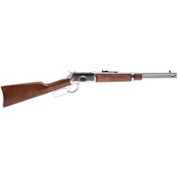 ROSSI R92 357 MAG 16" 8 ROUNDS STAINLESS STEEL BRAZILIAN HARDWOOD RIGHT SIDE VIEW