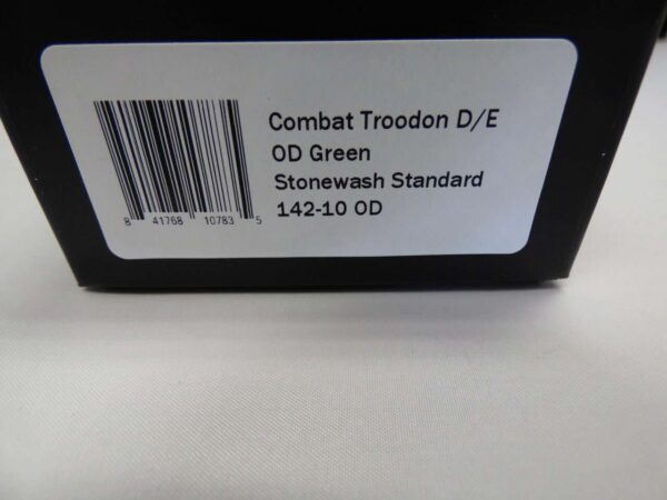 MICROTECH COMBAT TROODON DOUBLE EDGE OD GREEN STONEWASH STANDARD LABEL
