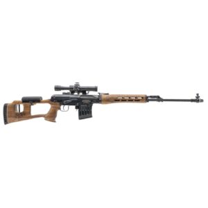 B&T FEG HD18 DRAGUNOV W/ SCOPE & LONG FLASH HIDER 7.62X54R RIGHT SIDE VIEW
