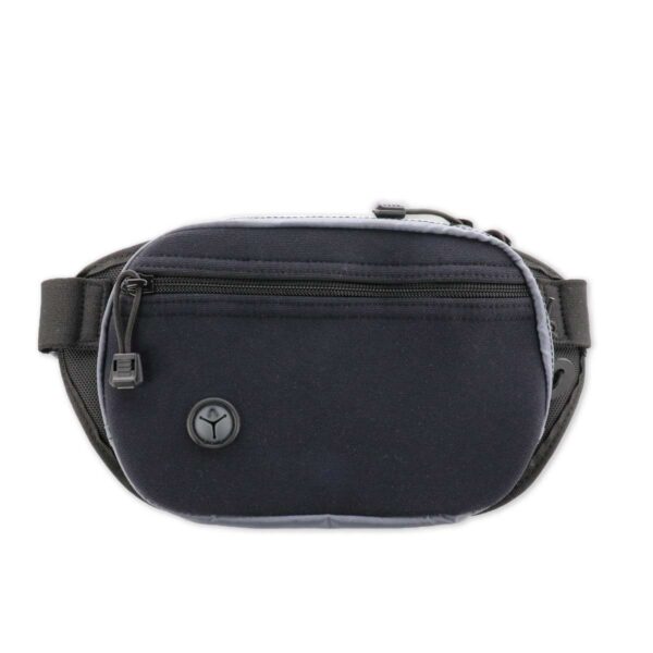 GALCO FASTRAX PAC WAISTPAK BLACK - FRONT VIEW