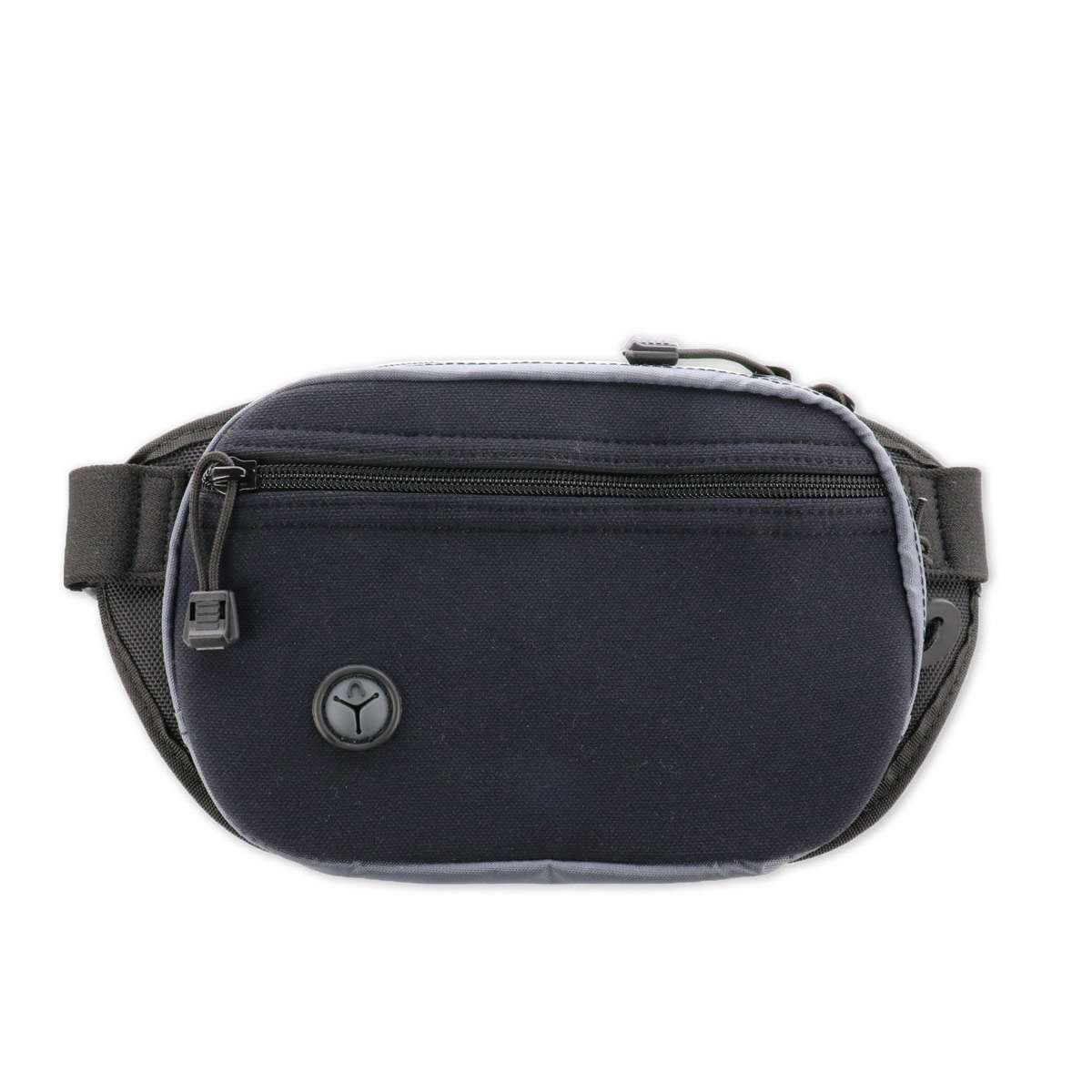 GALCO FASTRAX PAC WAISTPAK BLACK - FRONT VIEW