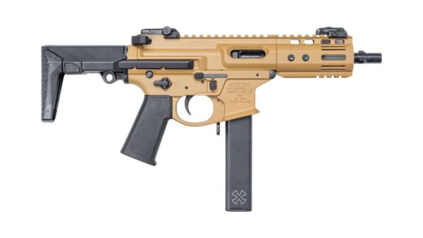 NOVESKE GEN4 SPACE BABY 5.5" TIGER EYE BROWN SHORT BARREL RIFLE GOODIES IN BOX, HAT, QD SWIVELS, QD MOUNT, LOCK, PAPERS, LOLLIPOP, FROG LUBE