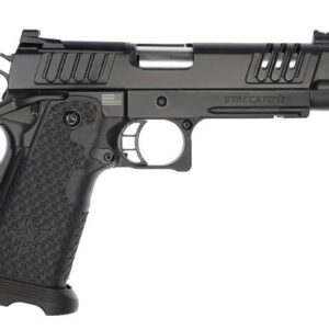 STACCATO P DPO ALUMINUM FRAME STAINLESS STEEL BARREL X SERIES SERRATIONS RIGHT SIDE VIEW