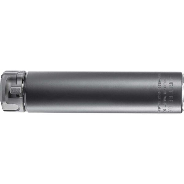 SUREFIRE SOCOM556 RC2 SUPPRESSOR BLACK 5.56 NATO RIGHT SIDE VIEW