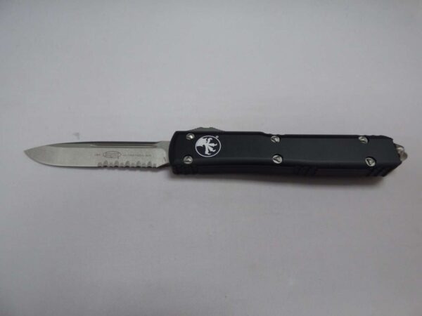 MICROTECH ULTRATECH SINGLE EDGED STONEWASH PARTIAL SERRATED EDGE UP