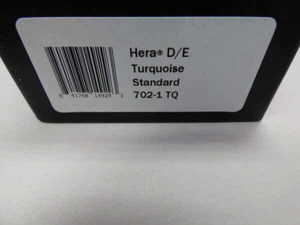 MICROTECH HERA DOUBLE EDGE TURQUOISE STANDARD LABEL