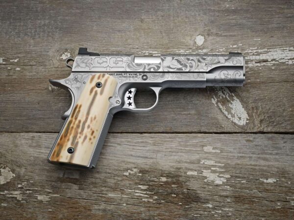 CABOT GUN OF THE MONTH NOVEMBER LA ARABESQUE 5" 45 RIGHT SIDE VIEW
