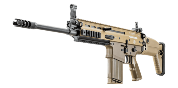 SCAR17S FDE ANGLE UP LEFT