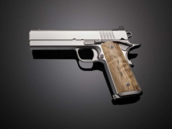 CABOT GUN OF THE MONTH JULY THE ARISTOCRAT 5" .45 RIGHT SIDE VIEW