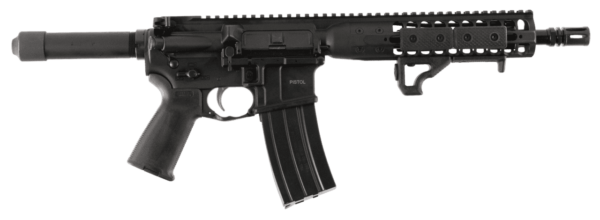 LWRC IC DI PISTOL BLACK 5.56 NATO NO BRACE RIGHT SIDE VIEW