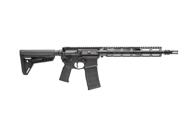 VKTR VK1PW ARMOR BLACK SOLGW NOX 13.7" PIN & WELD 5.56 RIGHT SIDE VIEW