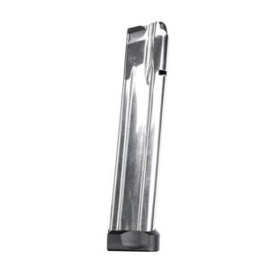 STACCATO MAGAZINE 170MM STAINLESS STEEL 26 ROUND REAR VIEW