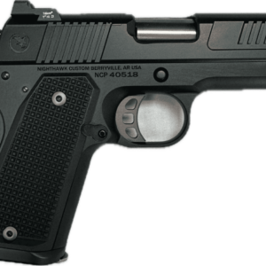 NIGHTHAWK CUSTOM COUNSELOR OFFICER IOS ROSE GOLD 9MM LEFT SIDE VIEW