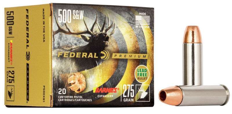 FEDERAL BARNES EXPANDER 500S&W MAG 275GR HP