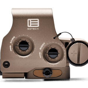 EOTECH HWS EXPS3-2™ TAN HOLOGRAPHIC WEAPON SIGHT TOP LEFT SIDE VIEW REAR ANGLE