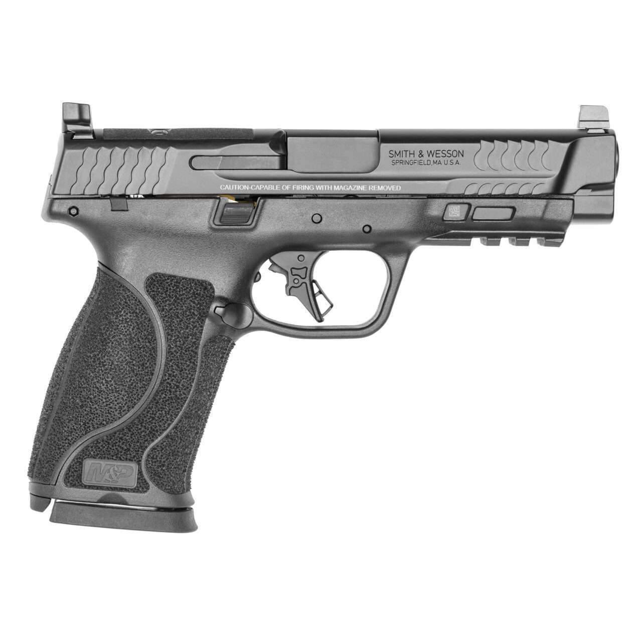 SMITH AND WESSON M&P10MM OPTICS READY SLIDE LEFT SIDE VIEW