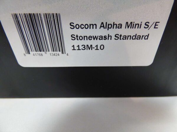 MICROTECH SOCOM ALPHA MINI SINGLE EDGED STONE WASH STANDARD BOX
