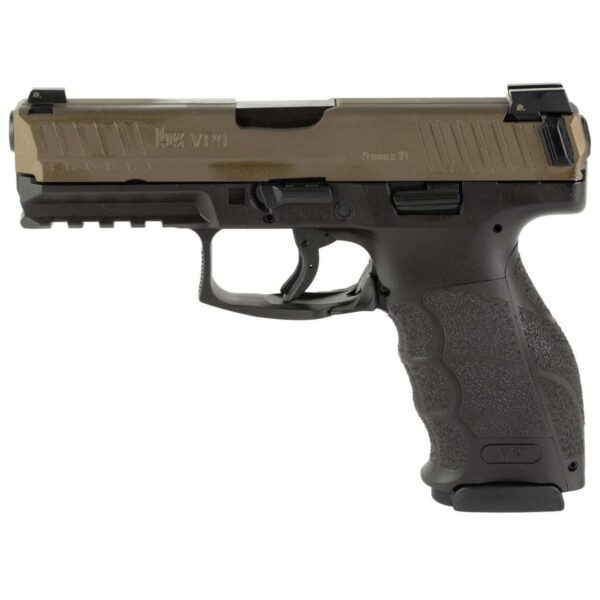 HECKLER & KOCH VP9 MIDNIGHT BRONZE 9MM LEFT SIDE VIEW