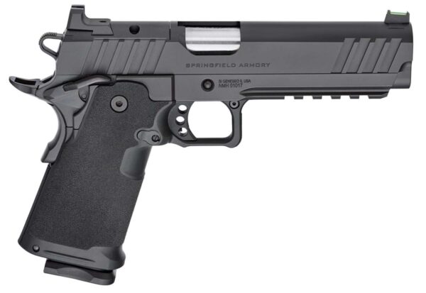 SPRINGFIELD ARMORY 1911 DS PRODIGY 5" AOS LEFT SIDE VIEW FRONT ANGLE