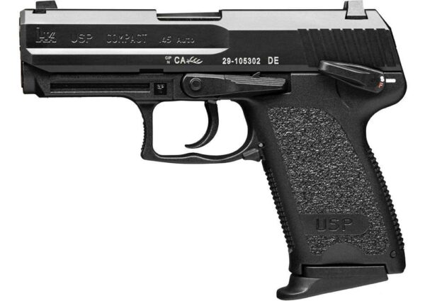 HECKLER & KOCH USP45C COMPACT V1 DA/SA 8RD LEFT SIDE VIEW