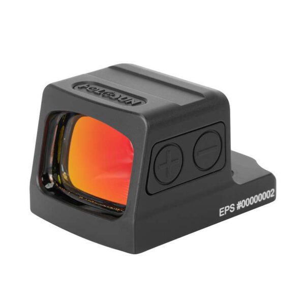 HOLOSUN EPS-RD2 ENCLOSED PISTOL SIGHT RED DOT LEFT SIDE VIEW FRONT ANGLE