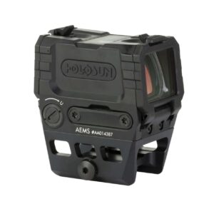 HOLOSUN AEMS-211301 SOLAR RED DOT LEFT SIDE VIEW FRONT ANGLE