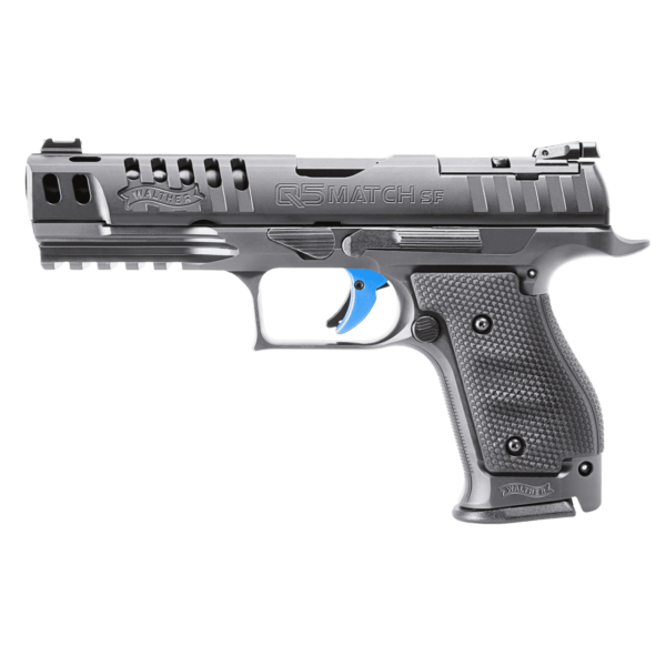 WALTHER Q5 MATCH STEEL FRAME STANDARD 9MM LEFT SIDE VIEW
