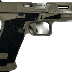 AGENCY ARMS GLOCK 17 URBAN COMBAT AOS FDE 9MM LEFT SIDE VIEW