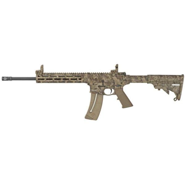 SMITH AND WESSON M&P15-22 SPORT M-LOK KRYPTEK LEFT SIDE VIEW