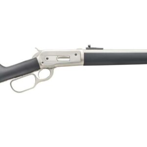 CHIAPPA 1886 LEVER ACTION KODIAK RIFLE MATTE CHROME .45-70 18.5" RIGHT SIDE VIEW