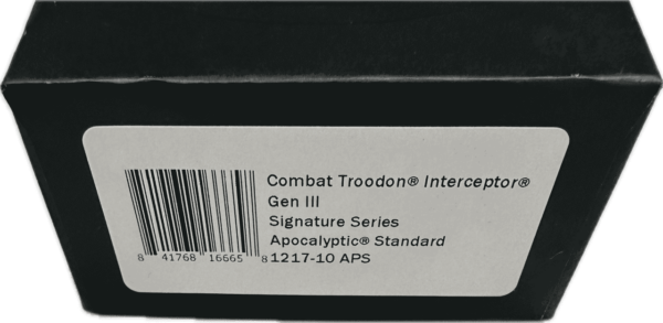 MICROTECH KNIVES COMBAT TROODON INTERCEPTOR GEN III SIGNATURE SERIES APOCALYPTIC STANDARD LABEL