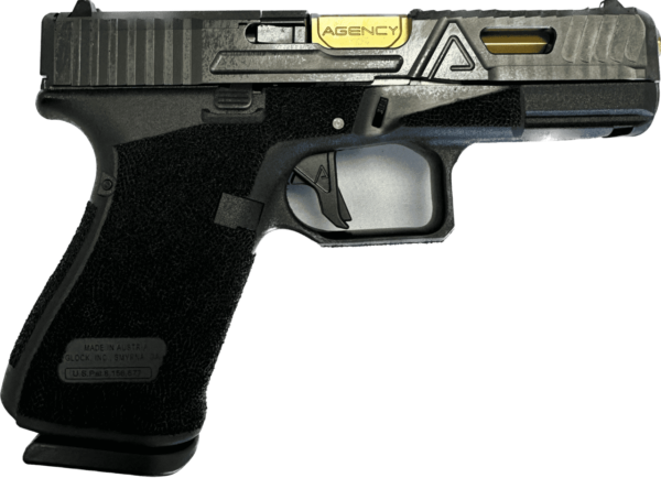 AGENCY ARMS G19 G5 EXA AOS TIN JARIVS 9MM RIGHT SIDE VIEW