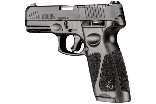 TAURUS G3 TORO TENIFER MATTE BLACK 9MM FULL SIZE 17 ROUND LEFT SIDE VIEW REAR ANGLE