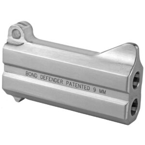BOND ARMS DEFFENDER 3" BARREL 9MM RIGHT SIDE VIEW FRONT ANGLE
