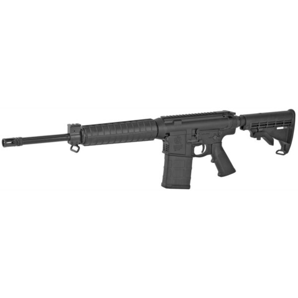 SMITH & WESSON M&P10 SPORT OPTICS READY TOP LEFT SIDE VIEW FRONT ANGLE