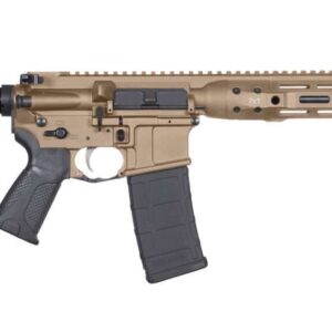LWRC IC-DI M-LOK PISTOL FLAT DARK EARTH 10.5" 5.56 NATO RIGHT SIDE VIEW