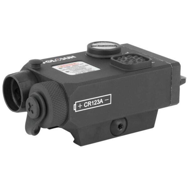 HOLOSUN LS221G DUAL LASER GREEN AND IR LEFT SIDE VIEW FRONT ANGLE
