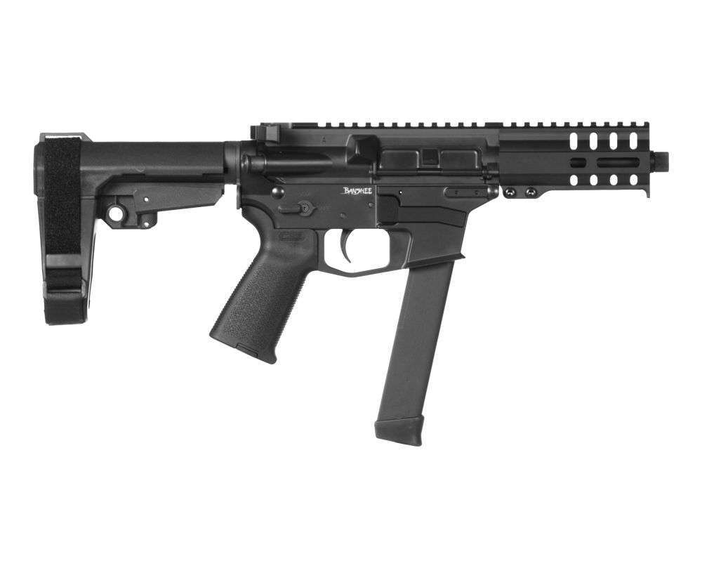 CMMG BANSHEE 300 MKGS GRAPHITE BLACK 9MM RIGHT SIDE VIEW