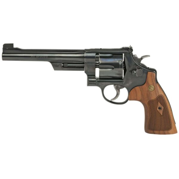 SMITH AND WESSON MODEL 27 BLUED 6.5 INCH BARREL LEFT SIDE VIEW
