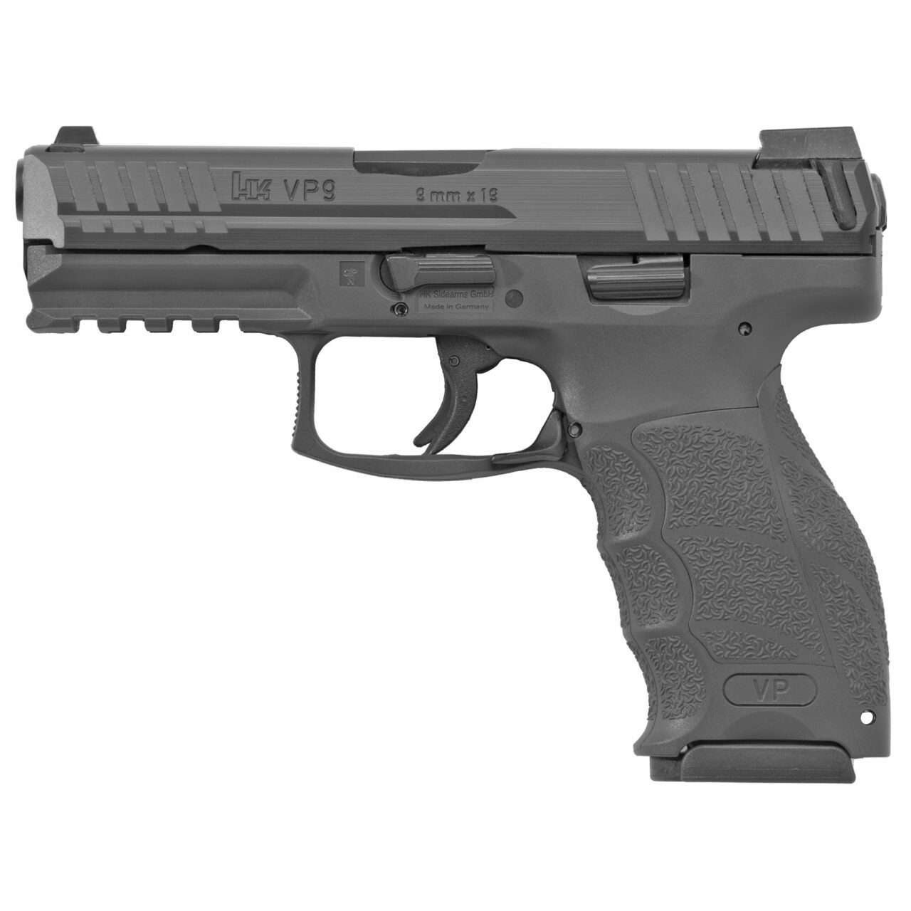 HECKLER & KOCH VP9 NIGHT SIGHTS 9MM LEFT SIDE VIEW