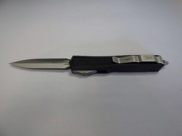 MICROTECH MAKORA DOUBLE EDGE SIGNATURE SERIES STONEWASH STANDARD NICKEL BORON INTERNALS BOX