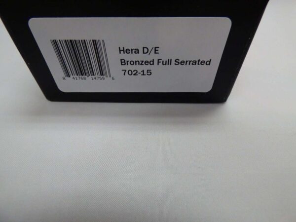 MICROTECH HERA DOUBLE EDGE BRONZE FULL SERRATED BOX