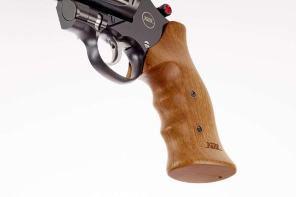 NIGHTHAWK KORTH NXR 6" .44MAG BOTTOM LEFT SIDE VIEW GRIP CLOSE UP