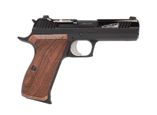 SIG SAUER CUSTOM WORKS P210 CARRY 9MM LEFT SIDE VIEW